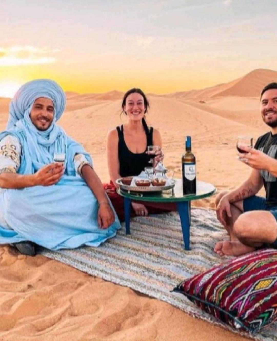Overnight Desert Camp Merzouga Buitenkant foto