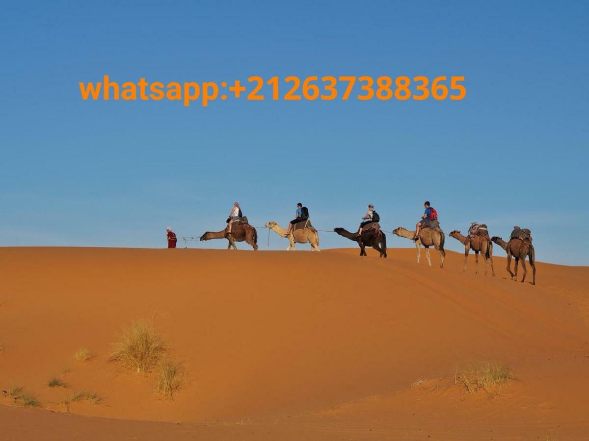 Overnight Desert Camp Merzouga Buitenkant foto